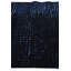 Tapis noir 5 x 8 Porcaro