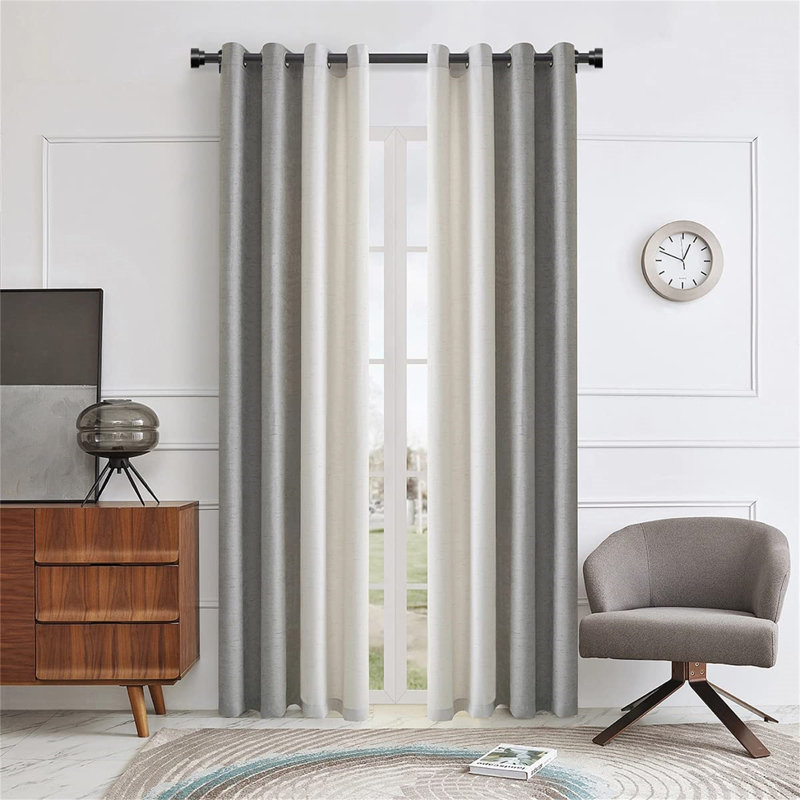Carollyn Stainless Steel 787.4cm to 1041.4cm Curtain Track/Rail