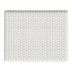 Glossy White/ Natural Rattan Frame
