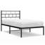Structure de lit en métal Dapo, robuste, sans matelas-975503382-975503381