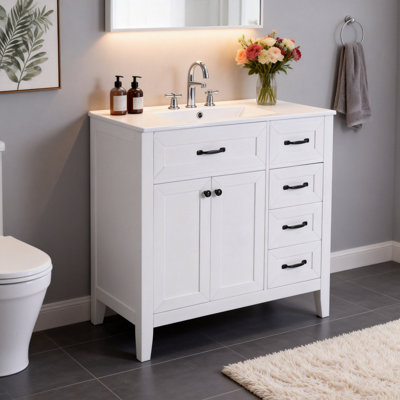 Kokkina 36 Inch Bathroom Vanity With Sink