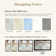 Modern Washable Area Rugs for Living Room Abstract Non-Slip Rugs for Bedroom, Carpet for Playroom