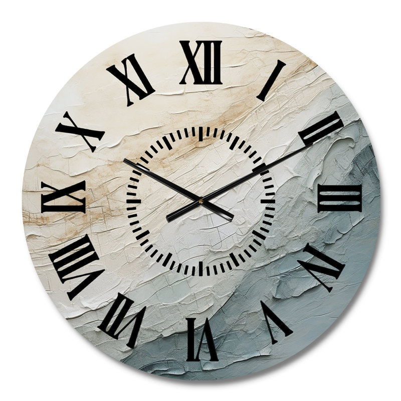 Horloge murale Minimalisme, Médium