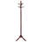 Merlot Coat Rack With Twisted Post