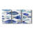 " Fish Parade I " 3 - Pieces-1842100323