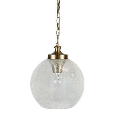 Forbis 1 - Light Plated Gold Single Pendant