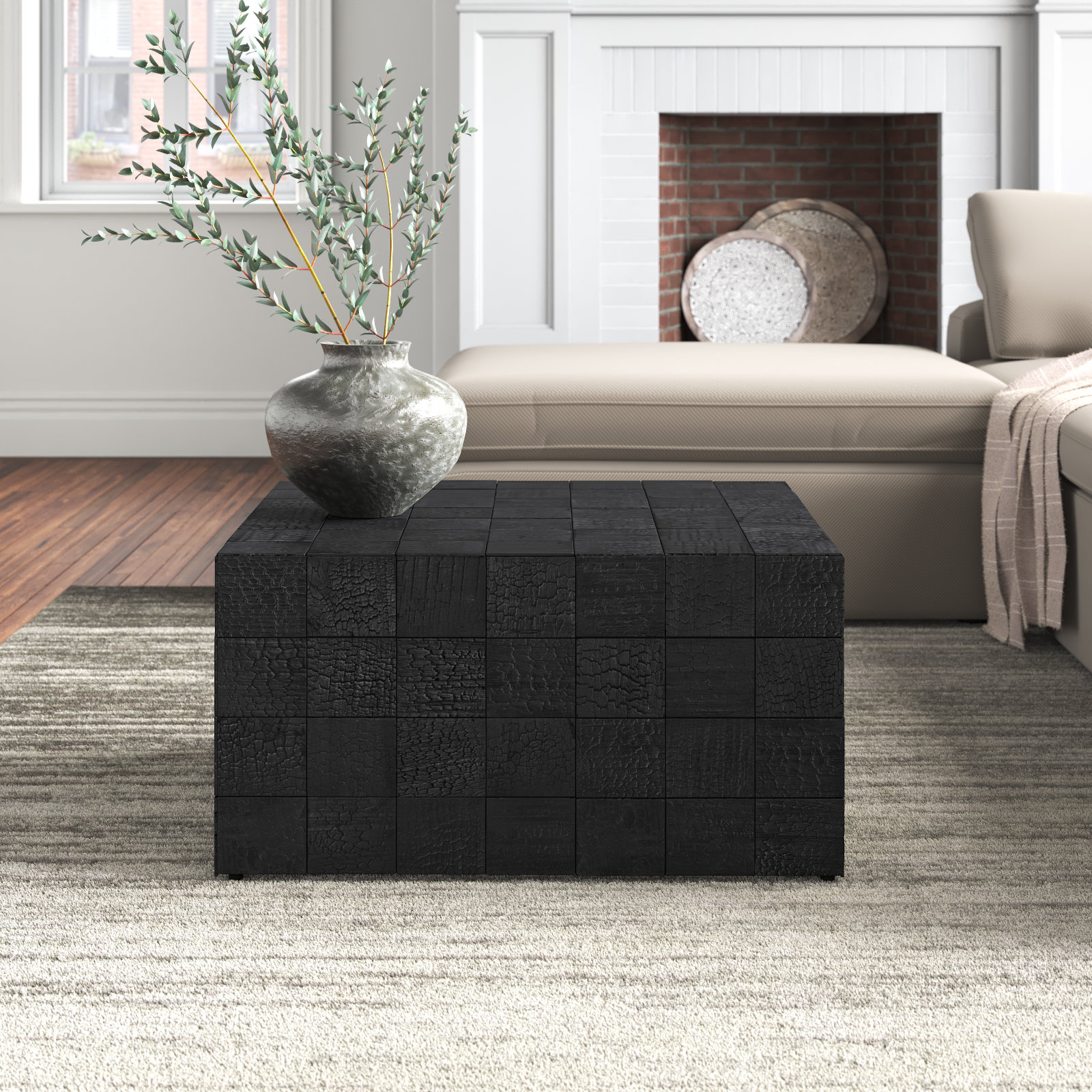 Ciro Solid Wood Single Coffee Table