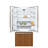 Benchmark 36'' French Door Refrigerator 19.4 cu. ft. Refrigerator with Multi Air Flow