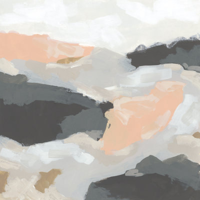 Rock Currents I by June Erica Vess - Wrapped Canvas Painting
