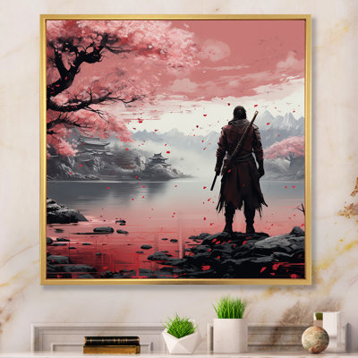 «Asian Art Samurais Resolve II», reproduction sur toile
