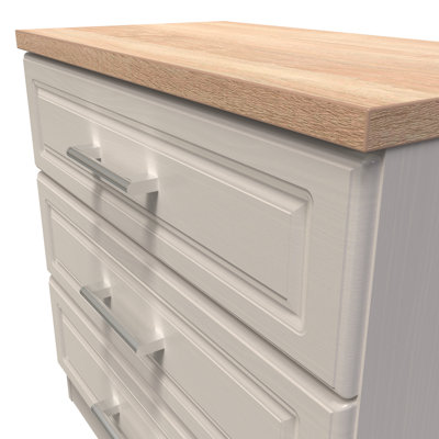 Fully Assembled Delmare 3 - Drawer Chest of Drawers