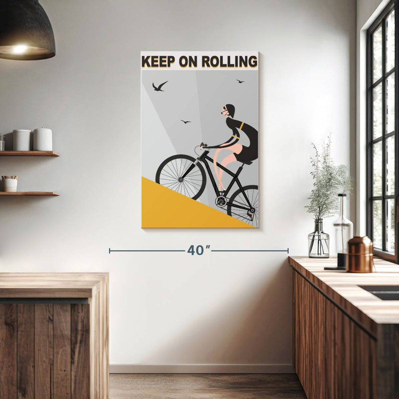 Senne Keep On Rolling, H 39 po x l 26 po