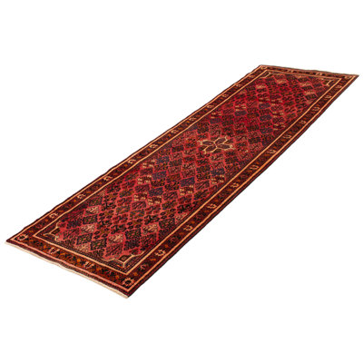 One Of Kind Handmade Kayseri Red Rug 3'10" x 12'10"