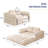 Boneless Gaint Folding Sofa Bed,U-Shaped Convertible Bean Bag Sofa Bed-482160591