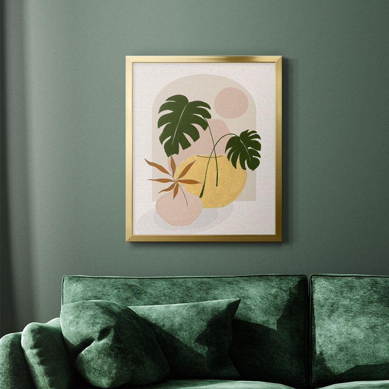 Simple Nature Sunset II Premium Framed Canvas - Ready to Hang, Gold, 24" H x 20" W