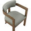 Chaise rembourrée en cuir Phalan-31555922-31556009
