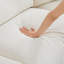 Causeuse inclinable en polyester de 78 po avec repose-tête et repose-pieds en polyester-220344889-220344886