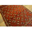 Antique Turkmen Turkmenistan Geometric Knotted Rug