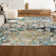 Dessens Marbled Abstract Blue/Beige Rug