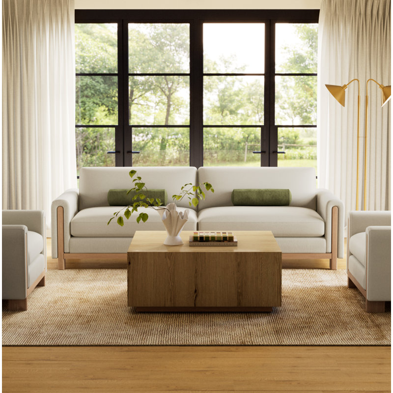 Cliona Hand Tufted Indoor Rug, Rectangle 7'9" x 9'9"