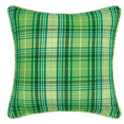 Coussin en coton écossais Morley