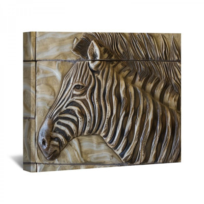 "Zèbre" sur toile