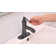 Single-Hole Single-handle Bathroom Faucet with Drain Assembly