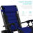 Danny-James Oversized Padded Zero Gravity Chair, Folding Outdoor Patio Recliner w/ Side Tray-12764341