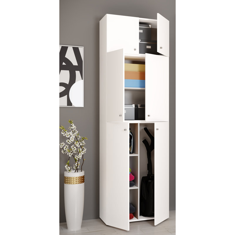 Balyeet Rectangle Accent Cabinet, White
