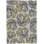 Harvey Floral Area Rug in Graphite/Yellow-1455423610
