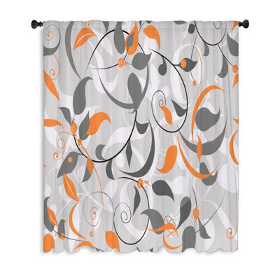 Emilijan Sheer Curtain Single Panel