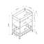 Chariot de cuisine polyvalent avec rangement abondant et support à vin élégant-108812584-109681822