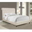 Lit tapissier capitonné beige Gunthar-373779423