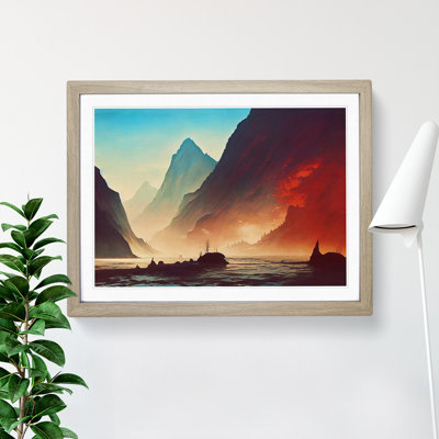 Mountain River Vol.2 - Framed Print