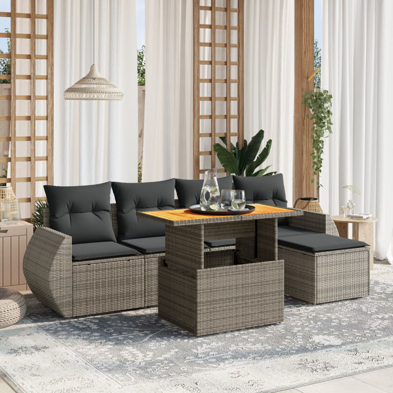 Ensemble de canapé de jardin Vidaxl