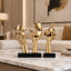 Ensemble de 3 petites figurines de décorateur de maison blanche, 3 pièces, 6 pièces, blanc-2076275513