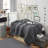 Dark Sky Reserve Belgian Flax Linen Baffle Box Stitch Comforter-88710881-88710873