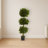 Triple Bay Leaf Topiary Artificial Tree