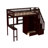 Gunjan Loft Bed with Bookshelf,Drawers,Desk,and Wardrobe-1069354026-1069354020