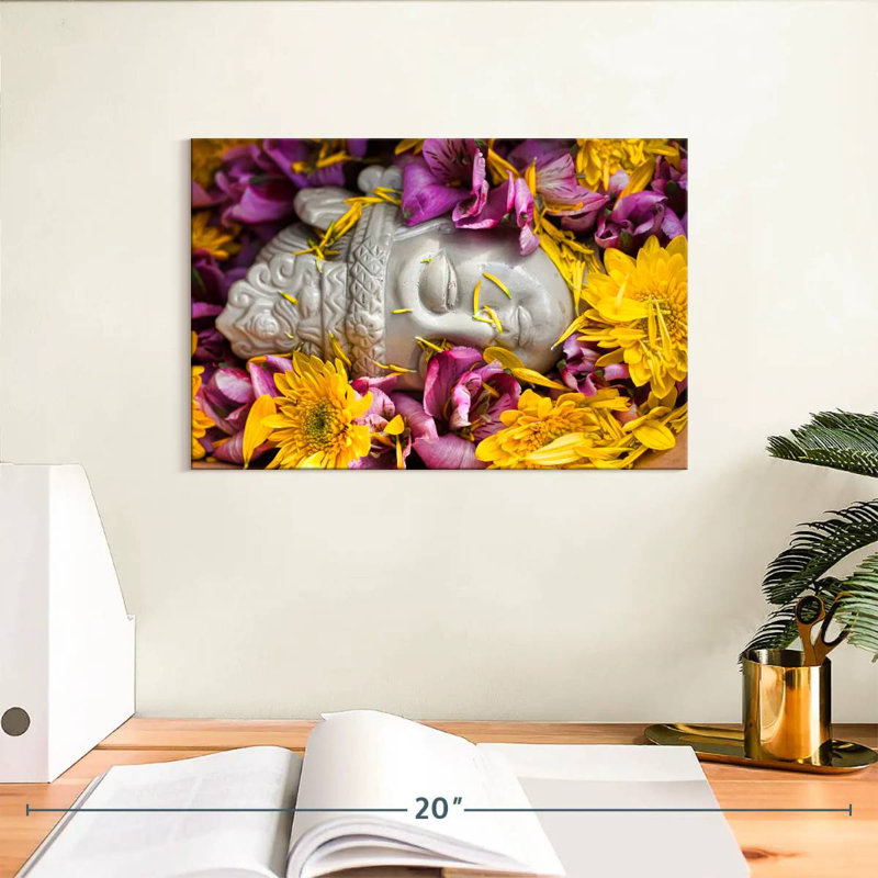 Javetta Buddha Head, 8" H x 12" W