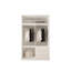 Garde-robe simple de couleur unie