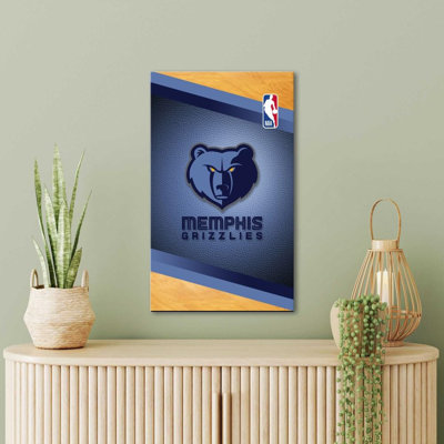 Memphis Grizzlies NBA Canvas Wall Art – Officially Licensed Basketball Team Print – Ready to Hang