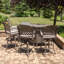 Metal Bar Set with Stools