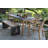 Lochland Antique Wash Eucalyptus & Composite Dining Bench-1727655491