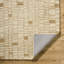 Anemone Geometric Wool Shag Rug-1117773043