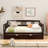 Daybed Wood Bed With  Trundle-370737536-370737549