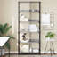 Marchienne 188.5cm H x 78.5cm W Steel Etagere Bookcase-1405425464