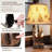Simple Deer Horn Desk Lamp