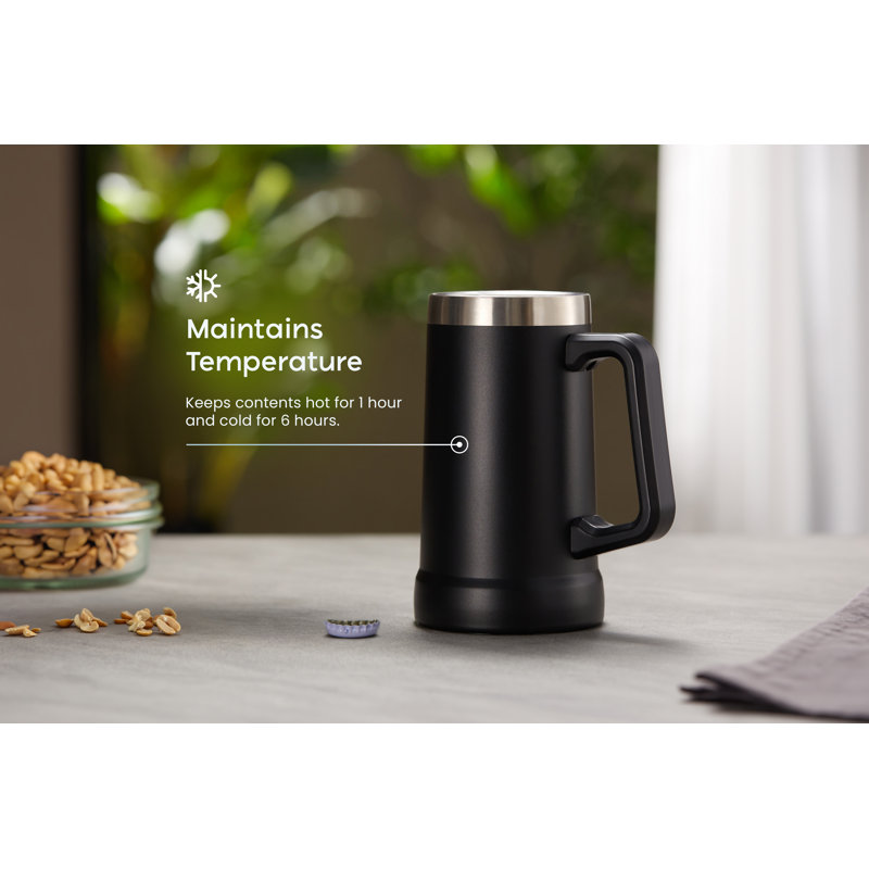 Tasse de camping en acier inoxydable , Noir, noir, noir, noir
