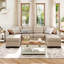 6 - Piece Upholstered Sectional Sofa With With Under Seat Storage-100519782